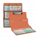 WhiteCoat Clipboard® Trifold - Coral Physical Therapy Edition